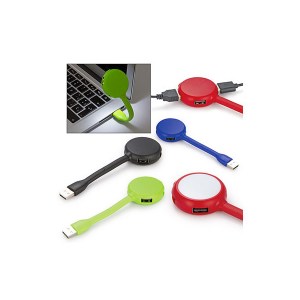 Lintera y HUB USB Shiny TE0289